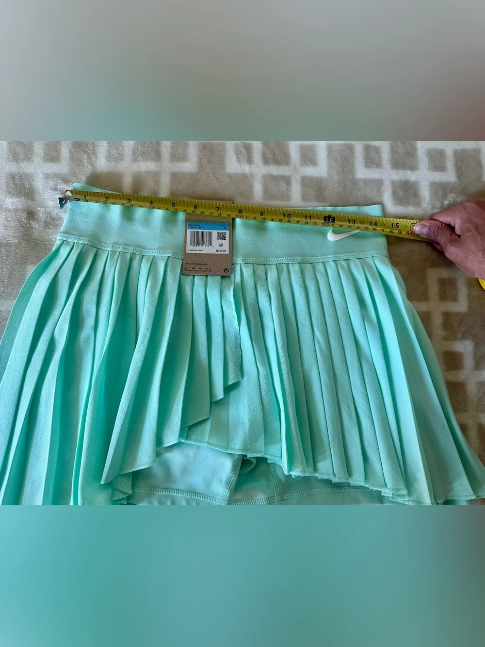 Nike Mint Green Pleated Athletic Skort